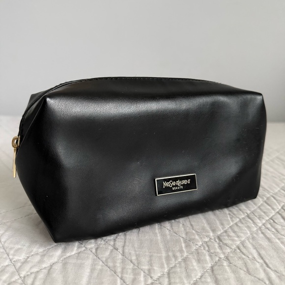 Yves Saint Laurent Beaute Cosmetic Makeup Clutch Pouch Bag - Picture 2 of 11